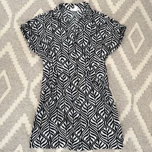 H&M Print Shirt Dress